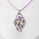 Symphony - Shea Rhombus M-Mauve Suedine - 1